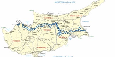 Euroopa ülikool-Küpros kaart