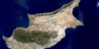 Küpros map satellite