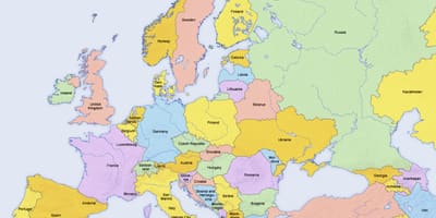 Kaart Küpros ja ümberkaudsed riigid